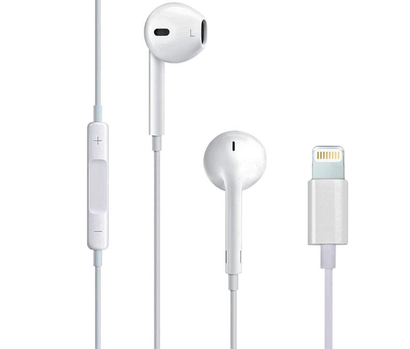 Auriculares Iphone Lightning Control Volumen - Mercado Lider