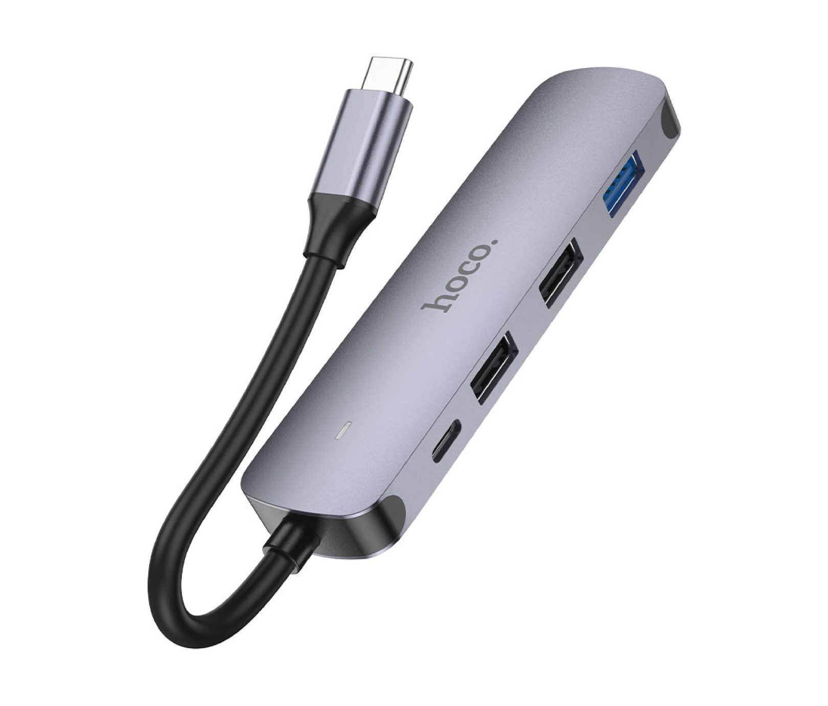 ADAPTADOR HOCO TYPE C (HDTV+USB3.0+USB2.0-2+PD)