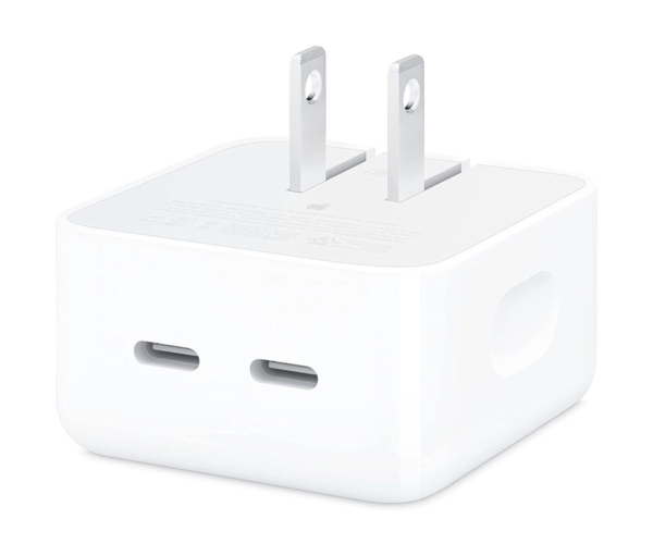 Cargador doble puerto tipo C de 35W