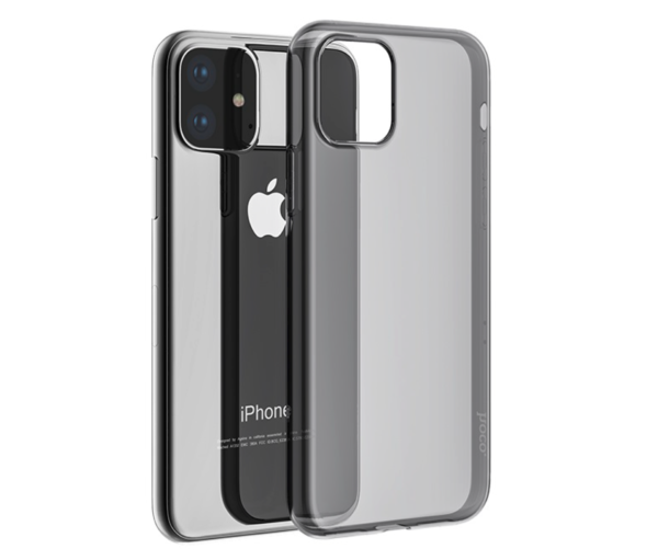 Estuche HOCO transparente negra iPhone 11